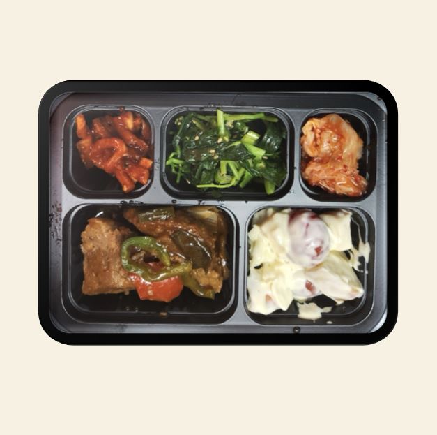 실링용기도시락(5찬)