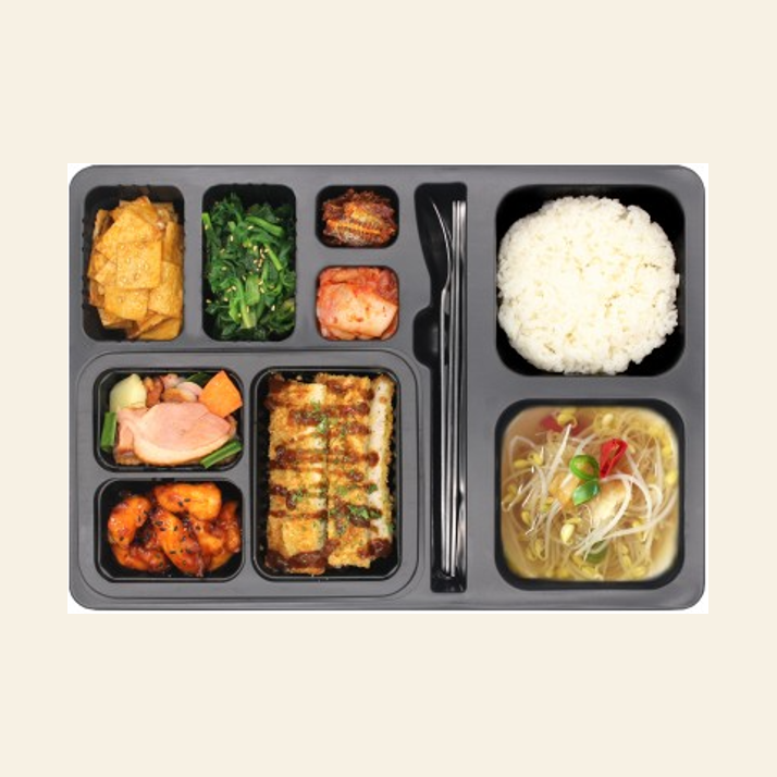 다원 도시락(7찬)