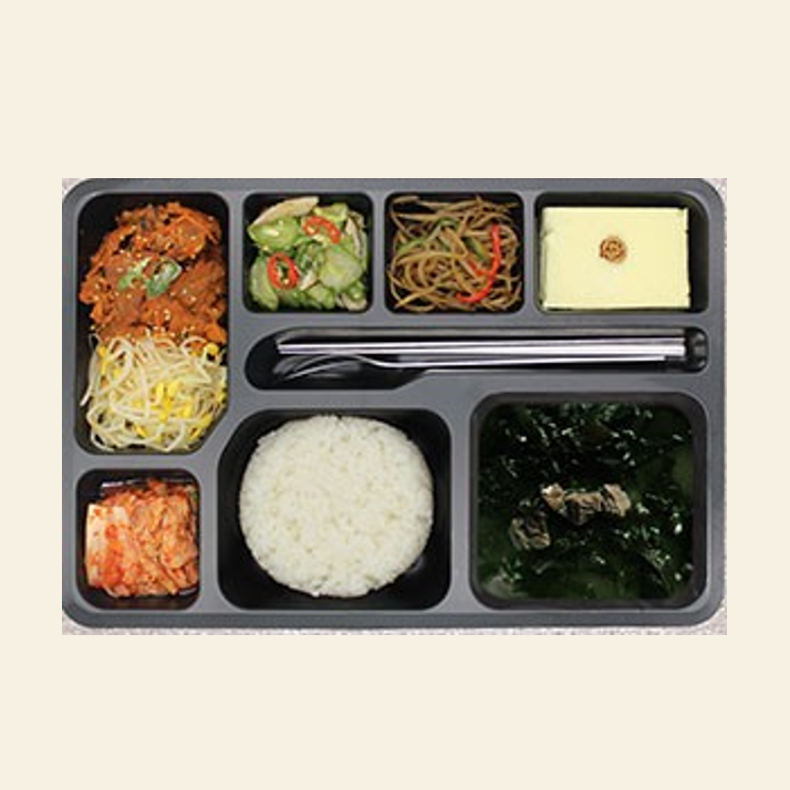 한판 도시락(5찬)